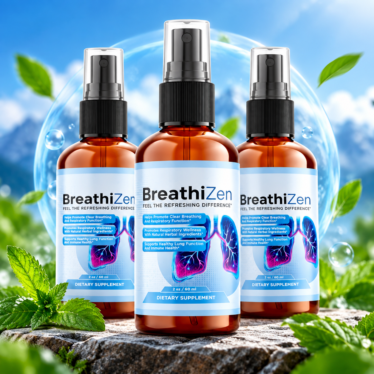 BreathiZen bottles
