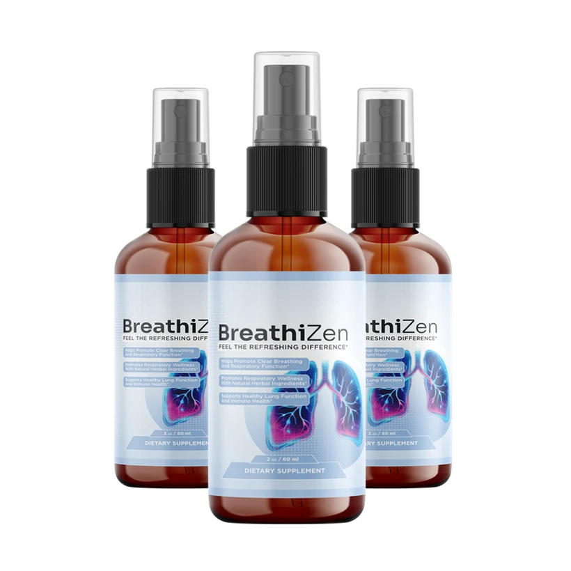 3 bottles of BreathiZen