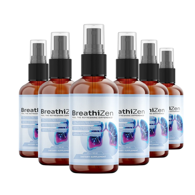 6 bottles of BreathiZen